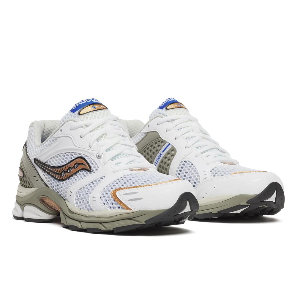 Chaussure de running Saucony ProGrid Triumph 4 blanc – vue 3