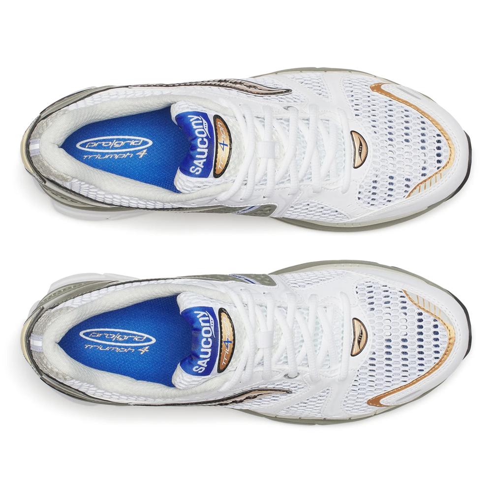 Chaussure de running Saucony ProGrid Triumph 4 blanc – vue 4
