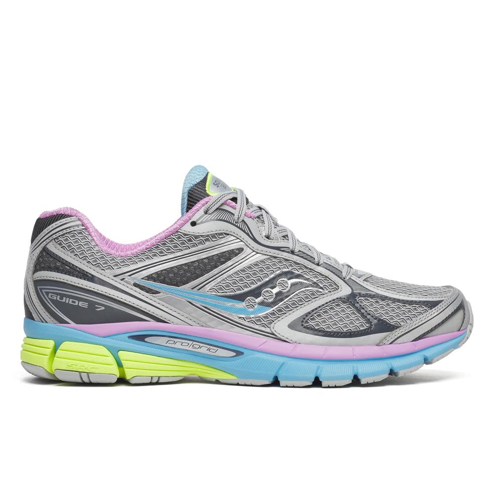 Chaussure de running Saucony ProGrid Guide 7 gris – vue 1