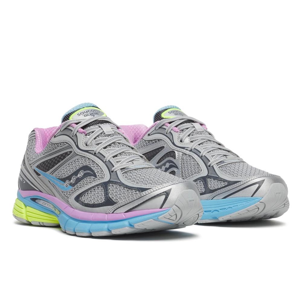 Chaussure de running Saucony ProGrid Guide 7 gris – vue 3