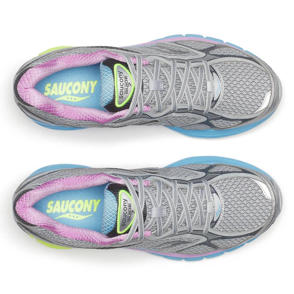 Chaussure de running Saucony ProGrid Guide 7 gris – vue 4