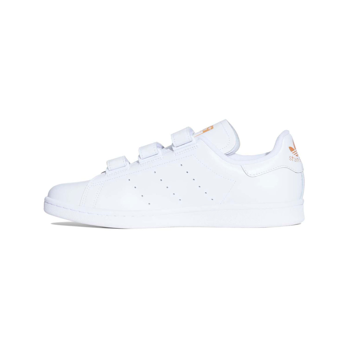 Sneakers Adidas Stan Smith CF blanc et or – vue 2