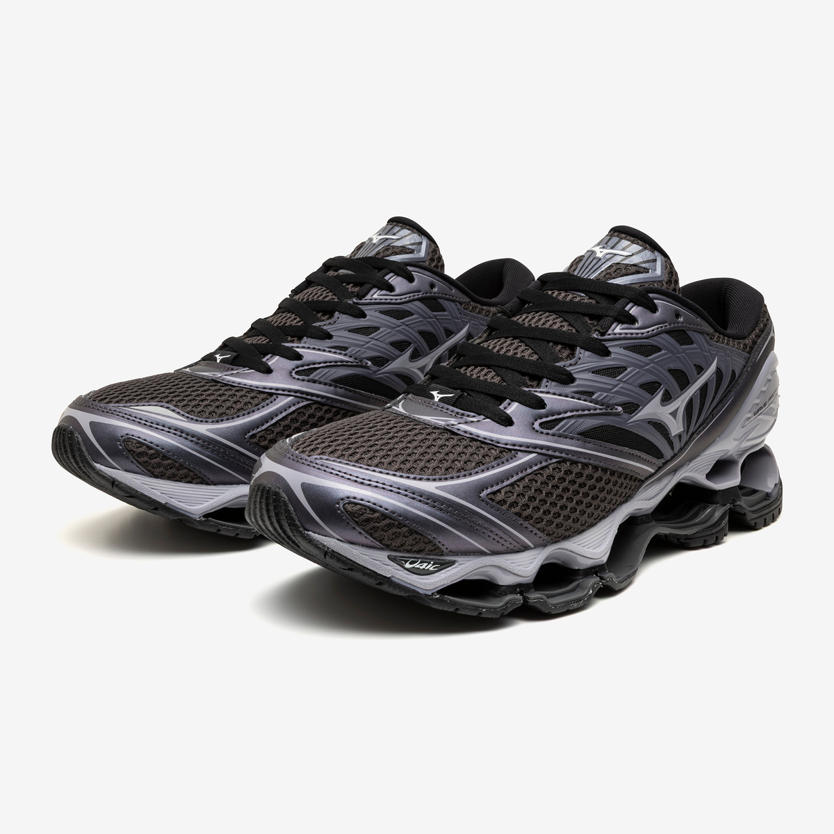 Chaussure de running Mizuno Wave Prophecy LS gris – vue 2
