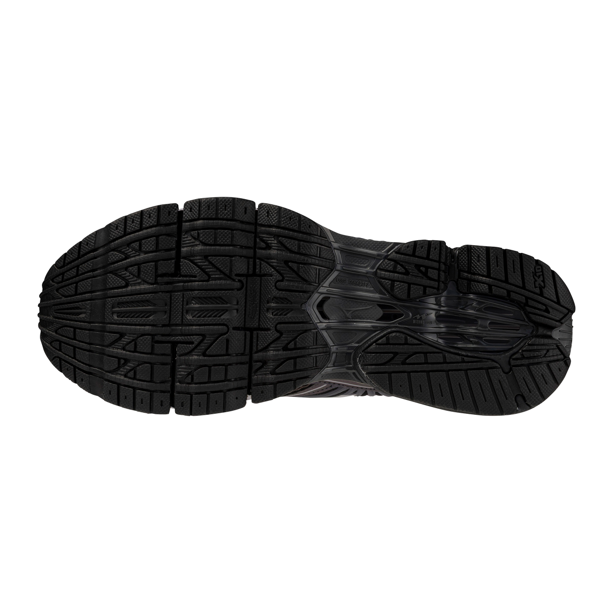 Chaussure de running Mizuno Wave Prophecy LS gris – vue 5