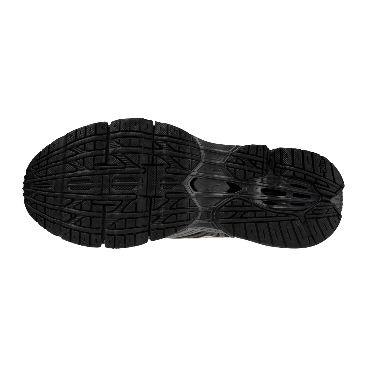 Chaussure de running Mizuno Wave Prophecy LS gris – vue 6
