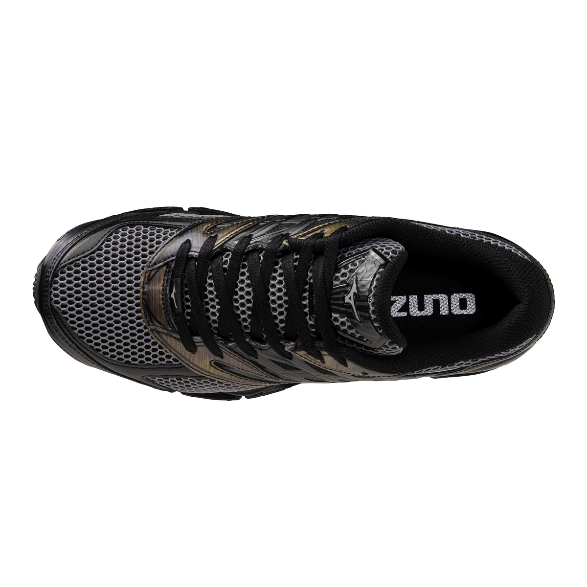 Chaussure de running Mizuno Wave Prophecy LS noir et gris – vue 3