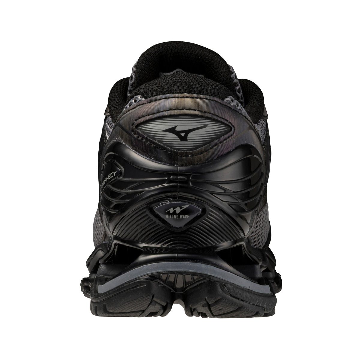 Chaussure de running Mizuno Wave Prophecy LS noir et gris – vue 4