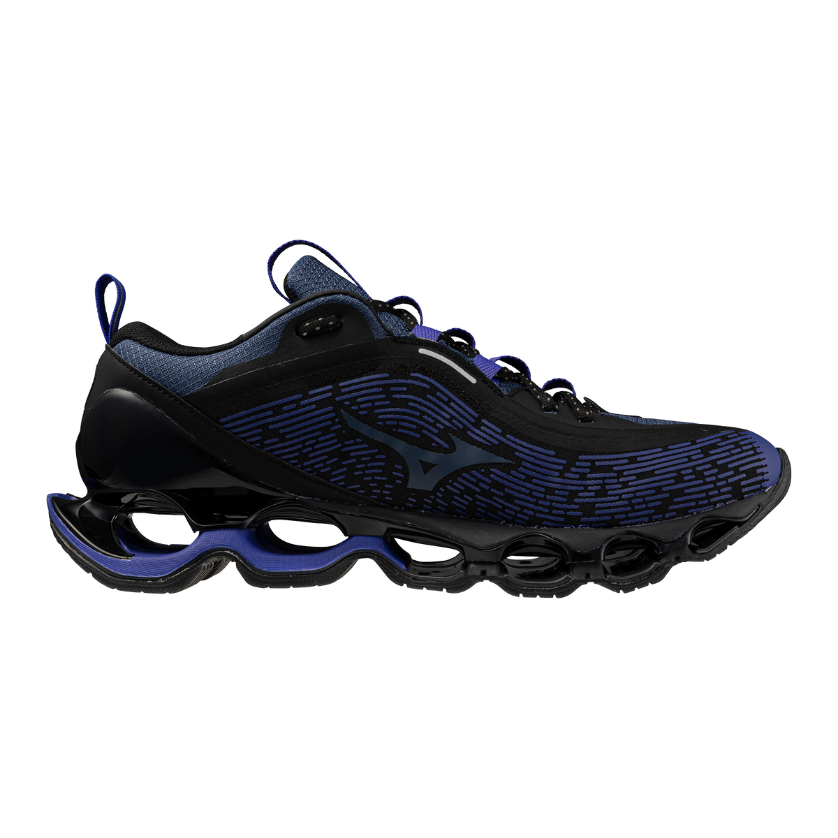 Chaussure de running Mizuno Wave Prophecy 13.2 bleu et noir – vue 5