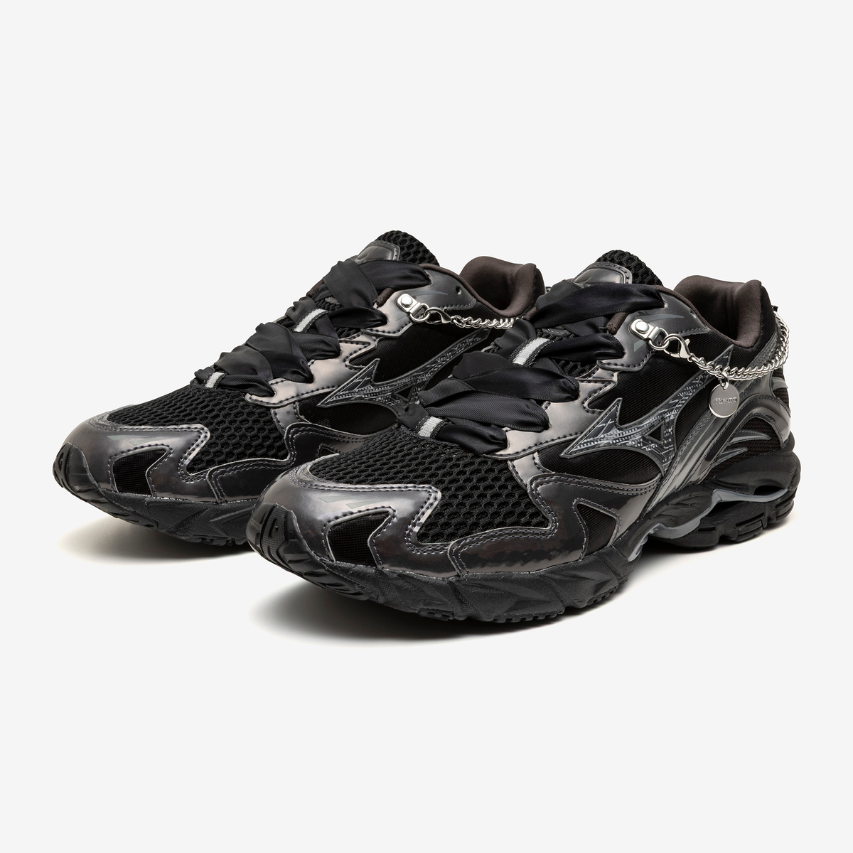 Chaussure de running Mizuno Wave Rider 10 Femme noir – vue 2