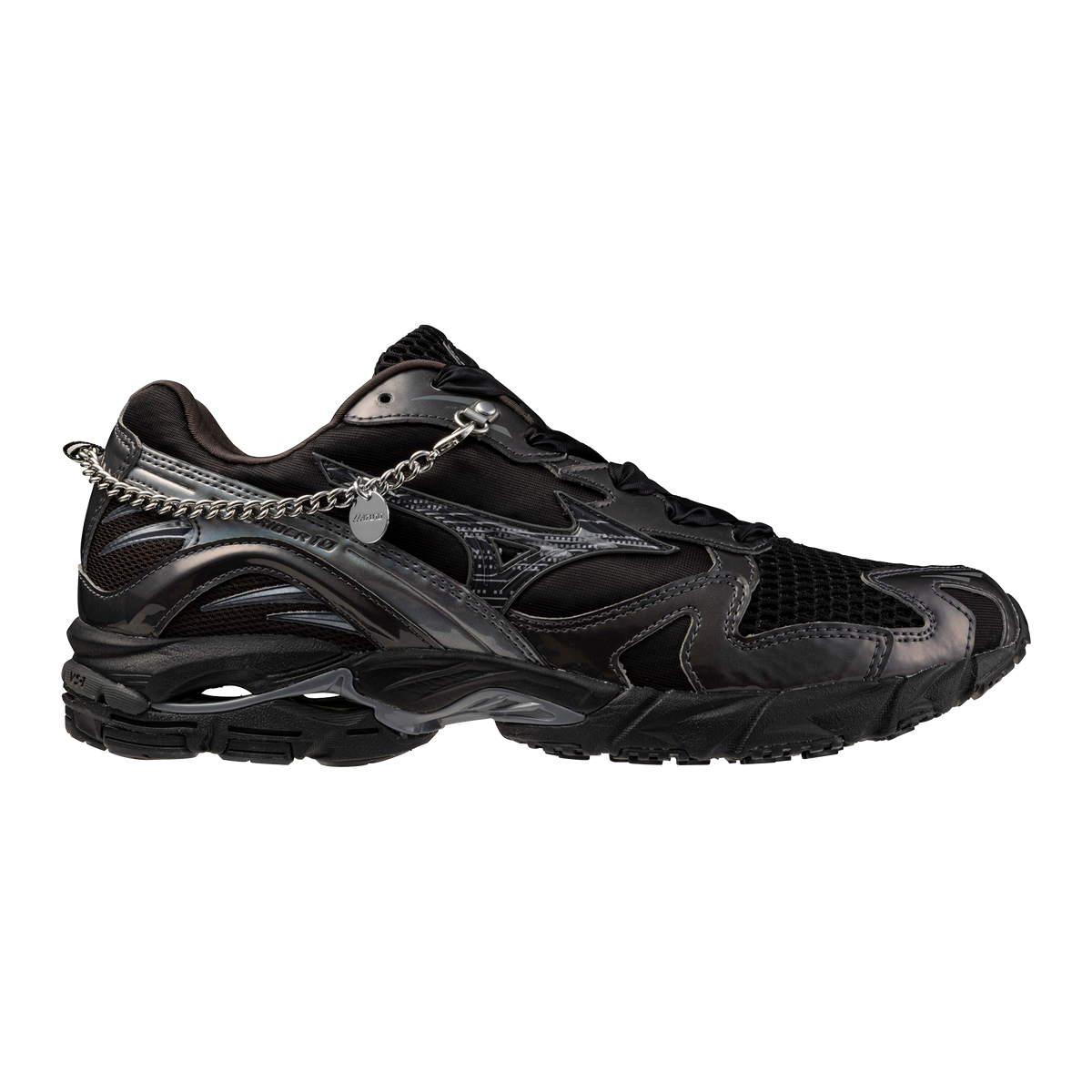 Chaussure de running Mizuno Wave Rider 10 Femme noir – vue 1