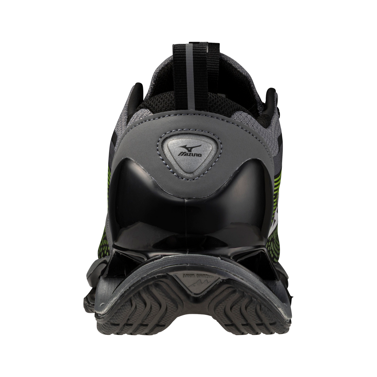 Chaussure de running Mizuno Wave Prophecy 13.2 vert et argent – vue 5