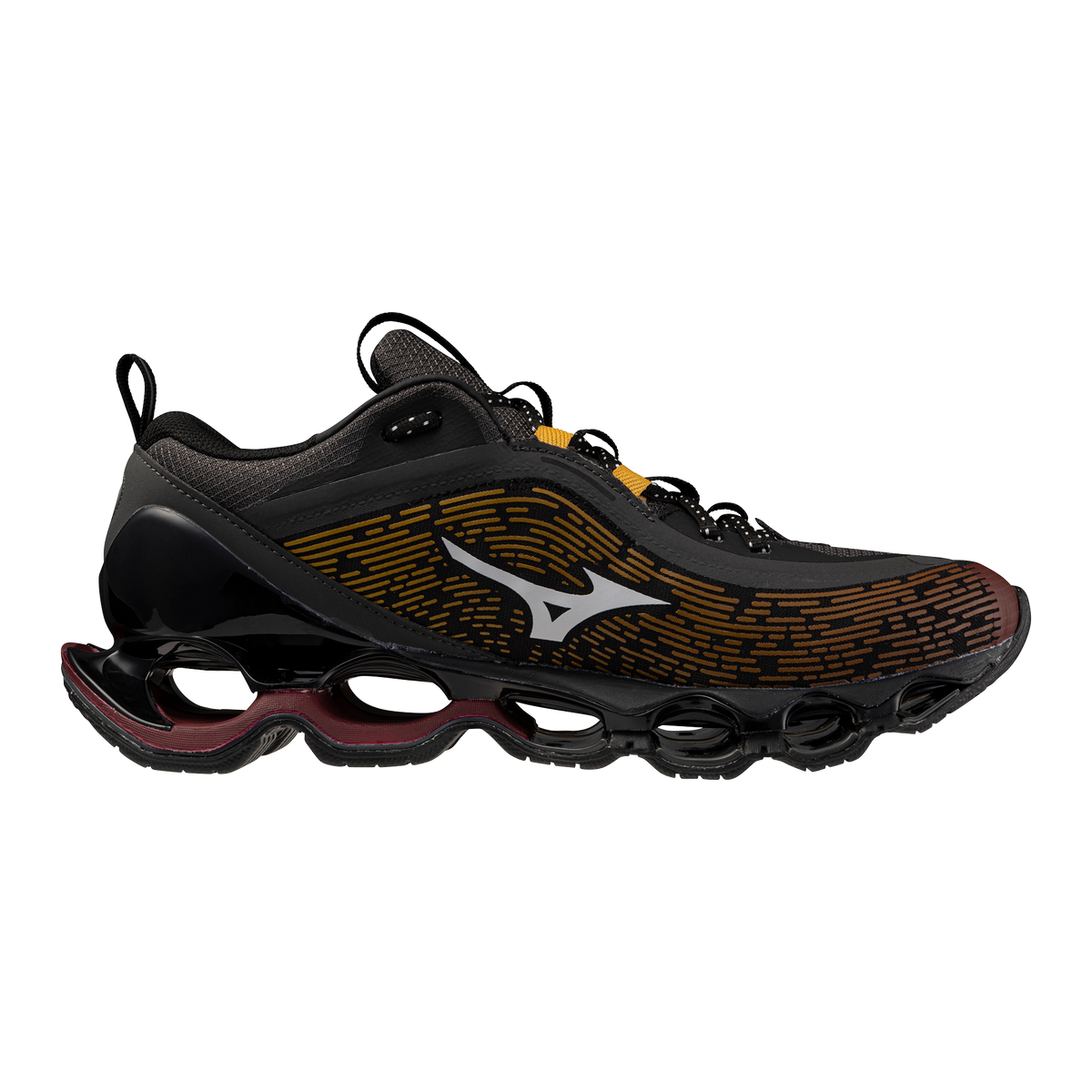 Chaussure de running Mizuno Wave Prophecy 13 noir – vue 3