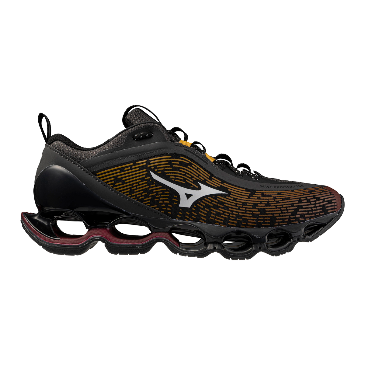 Chaussure de running Mizuno Wave Prophecy 13 noir – vue 1