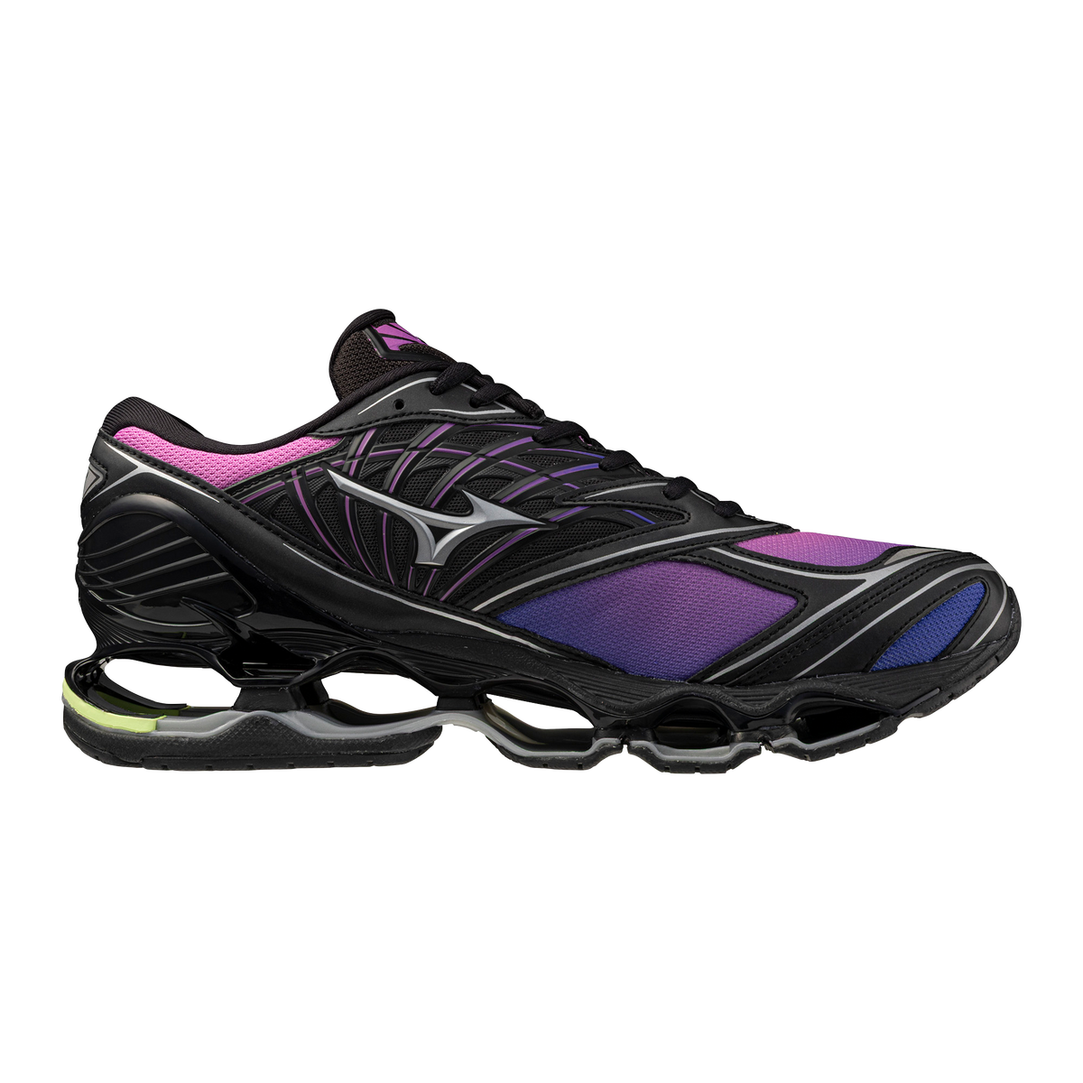 Chaussure de running Mizuno Wave Prophecy LS violet – vue 4