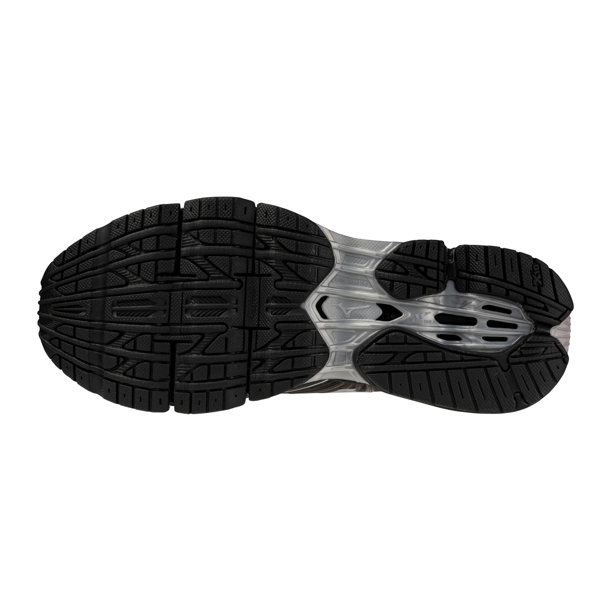 Chaussure de running Mizuno Wave Prophecy LS or et argent – vue 6