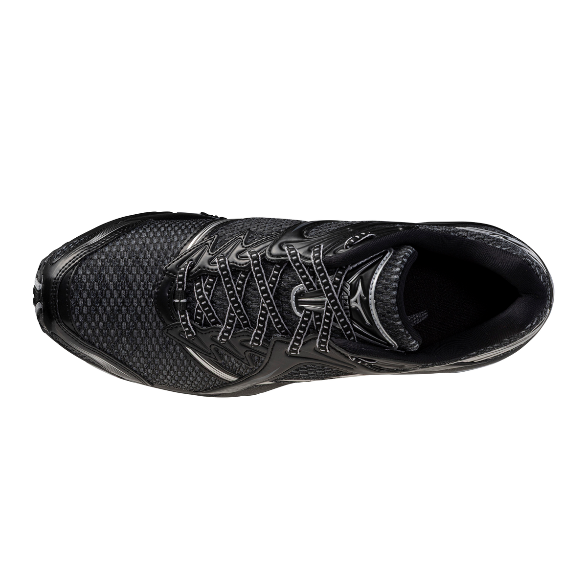 Chaussure de running Mizuno Wave Prophecy 1 gris et noir – vue 4