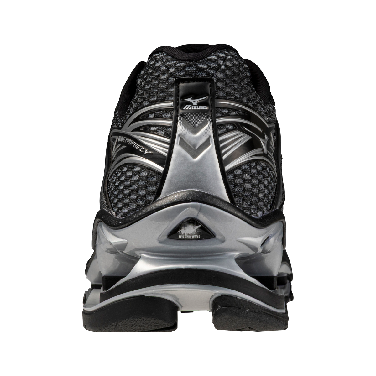 Chaussure de running Mizuno Wave Prophecy 1 gris et noir – vue 5