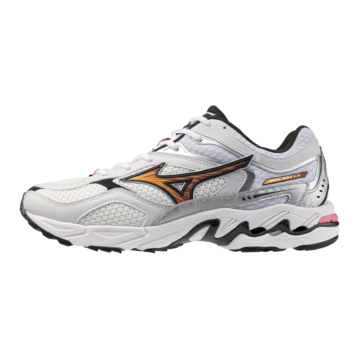 Chaussure de running Mizuno Wave MG4 violet et argent – vue 1