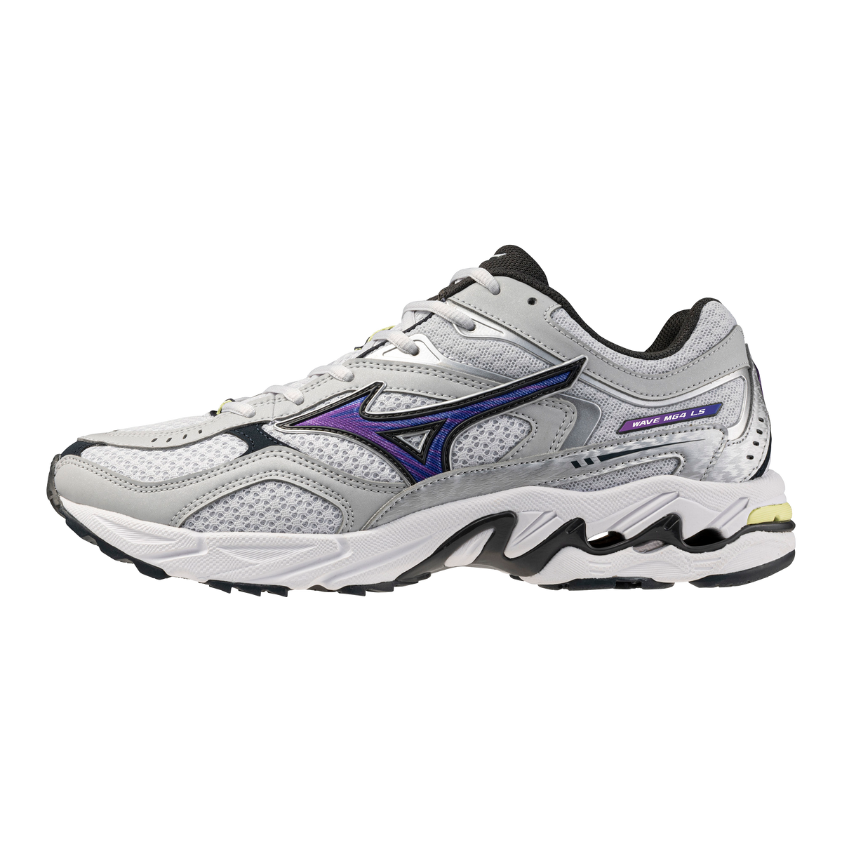 Chaussure de running Mizuno Wave MG4 bleu et violet – vue 1