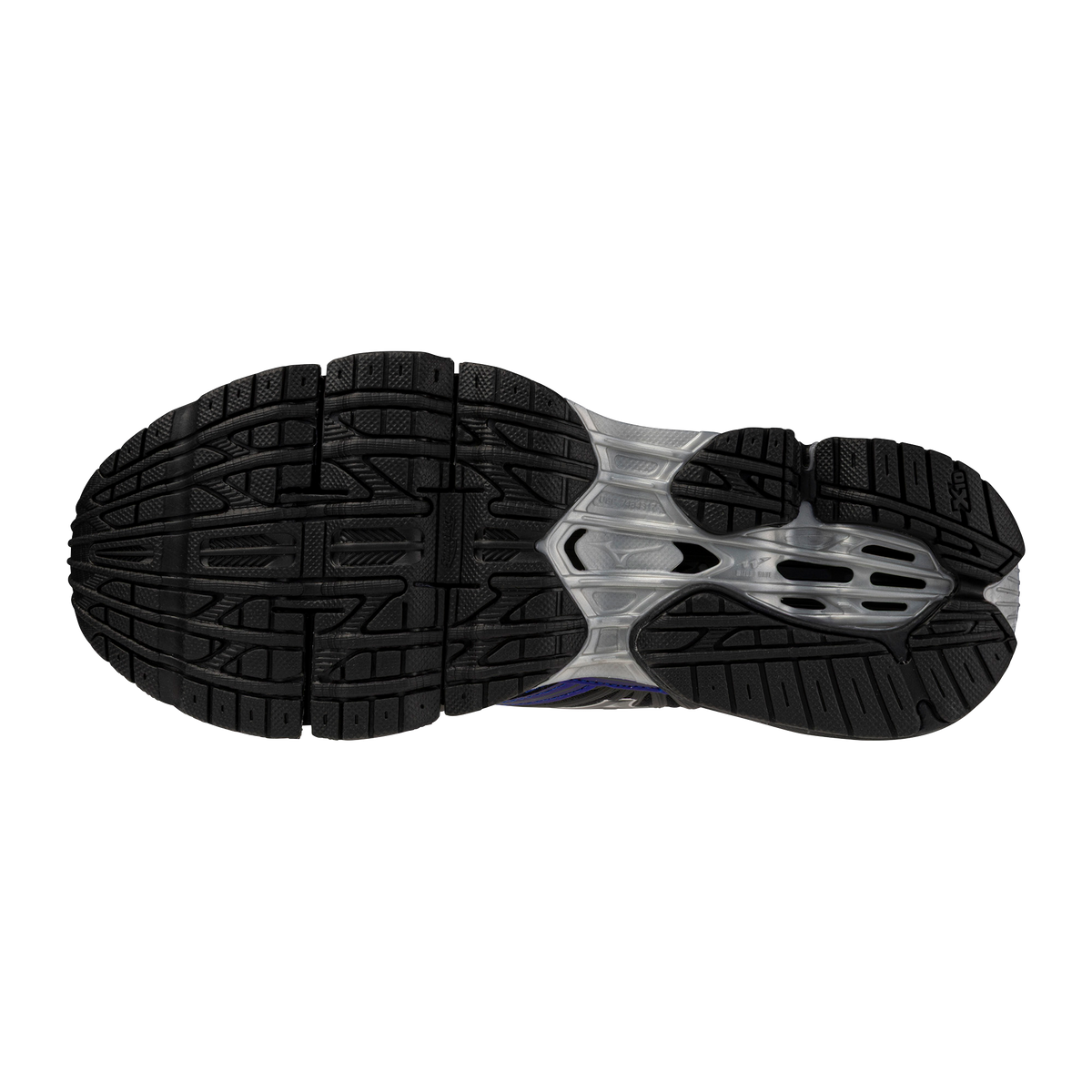 Chaussure de running Mizuno Wave Prophecy bleu et noir – vue 5