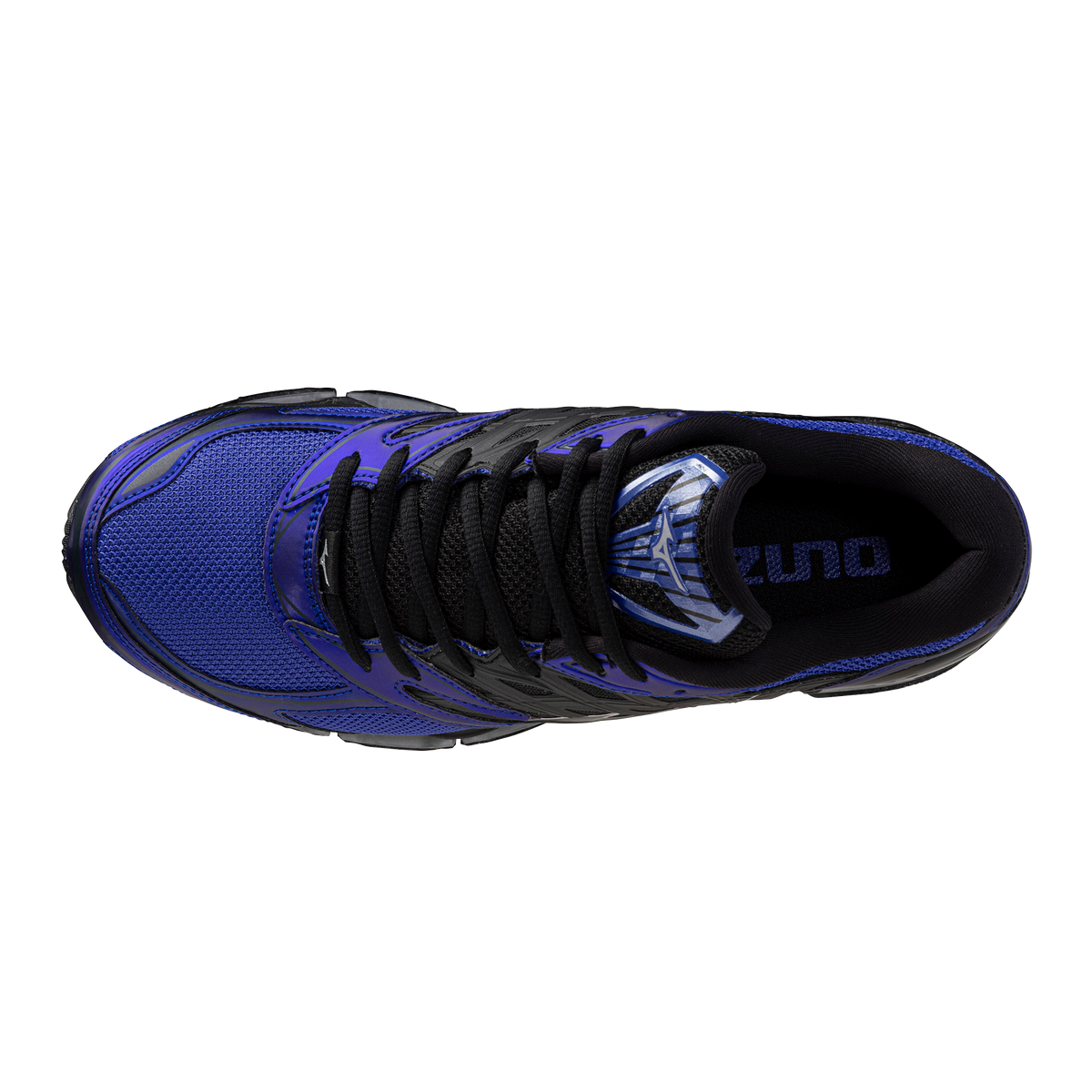 Chaussure de running Mizuno Wave Prophecy bleu et noir – vue 3