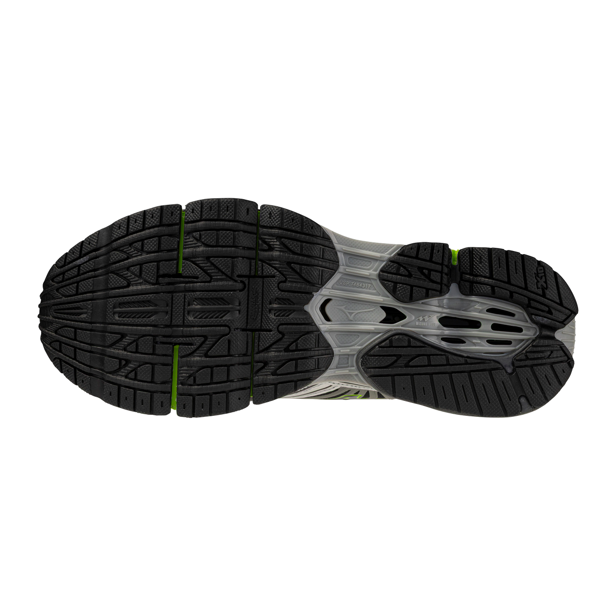 Chaussure de running Mizuno Wave Prophecy LS vert – vue 6