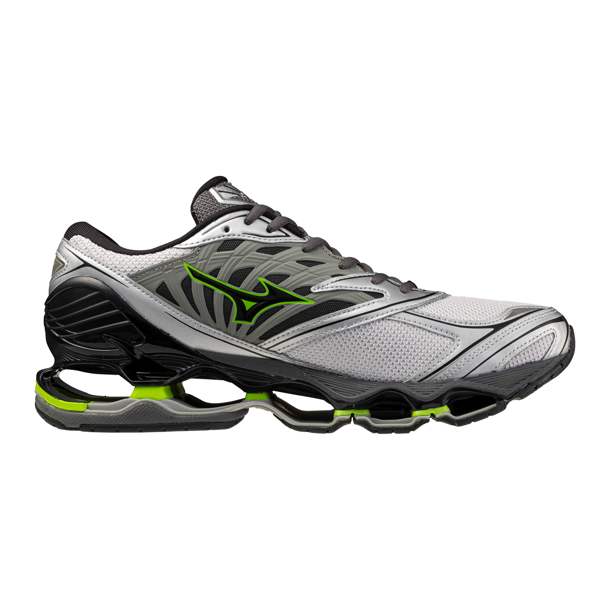 Chaussure de running Mizuno Wave Prophecy LS vert – vue 4