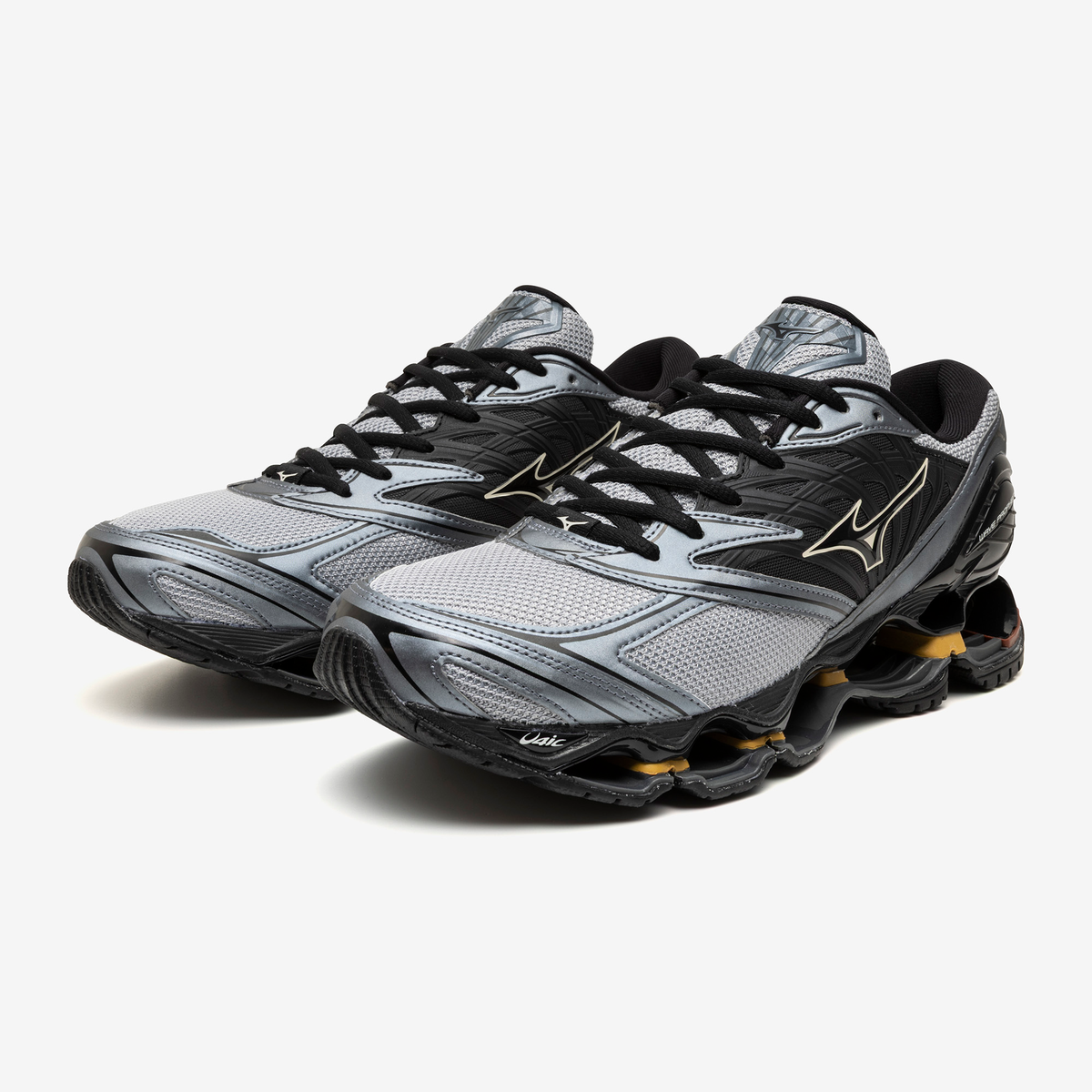 Chaussure de running Mizuno Wave Prophecy beige – vue 2