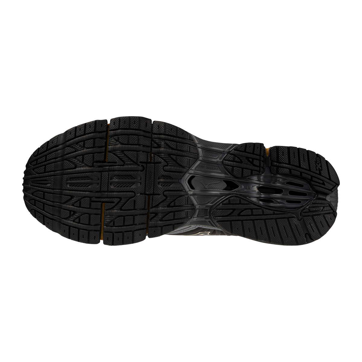 Chaussure de running Mizuno Wave Prophecy beige – vue 6