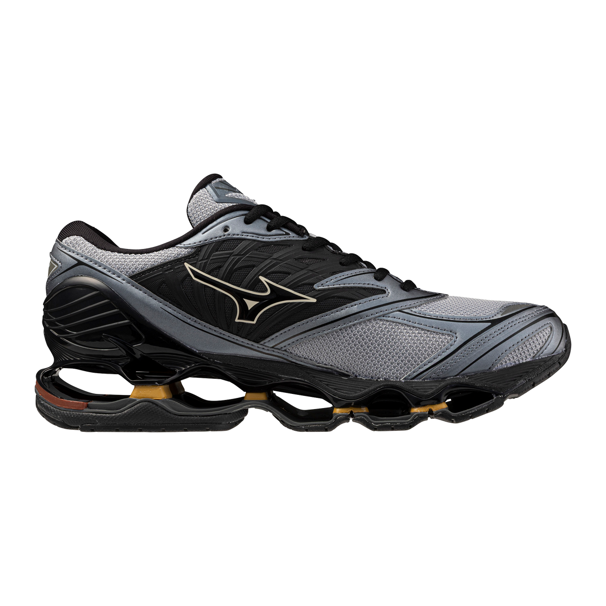 Chaussure de running Mizuno Wave Prophecy beige – vue 4
