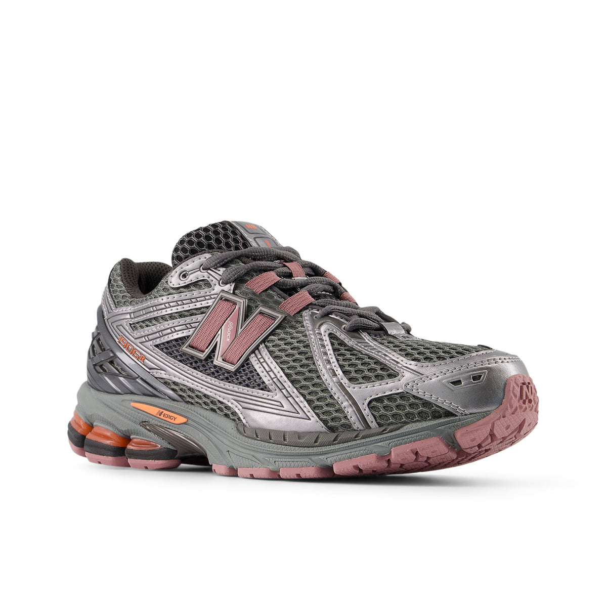 Sneakers New Balance 1906R argent et rose – vue 3