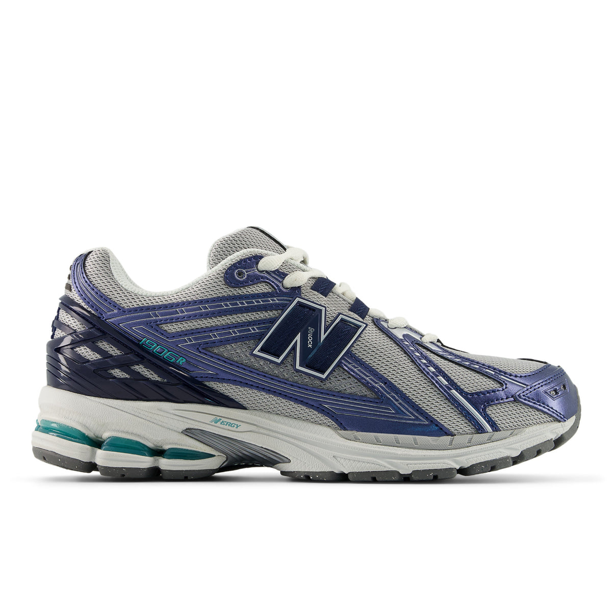 Sneakers New Balance 1906R bleu et gris – vue 1