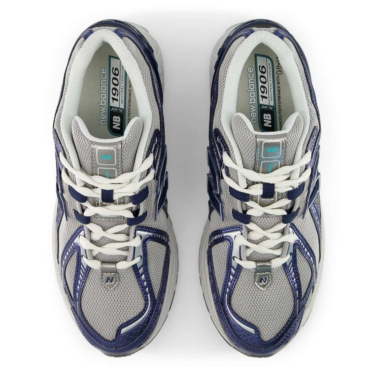 Sneakers New Balance 1906R bleu et gris – vue 4