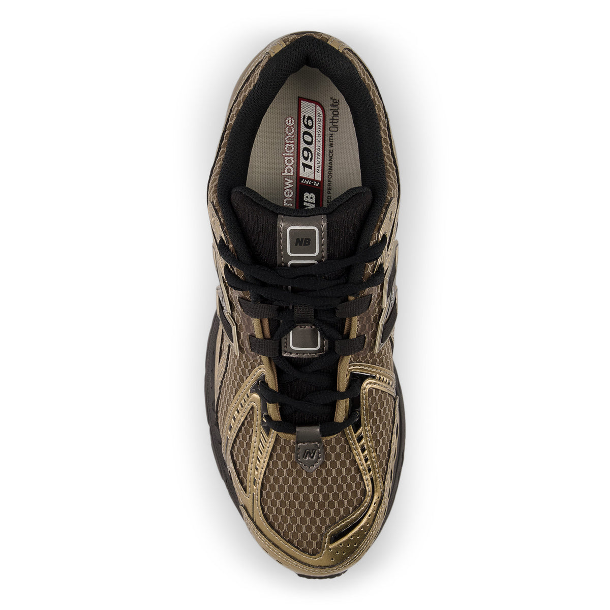 Sneakers New Balance 1906R marron et noir – vue 4
