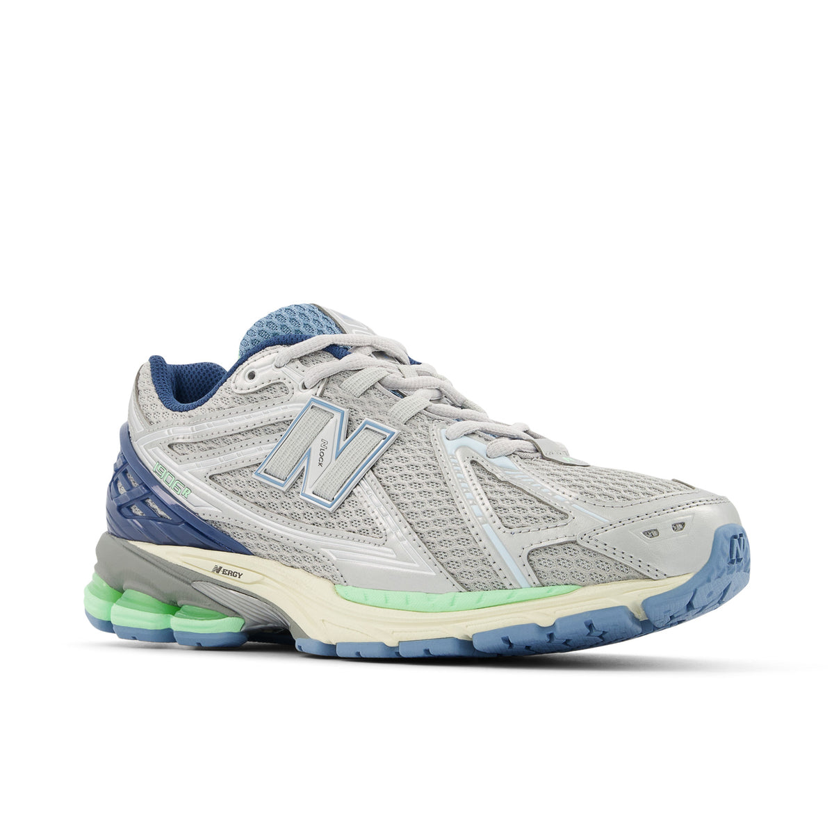 Sneakers New Balance 1906R gris et bleu – vue 3