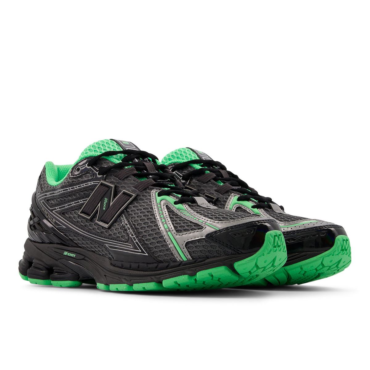 Sneakers New Balance 1906R noir et vert – vue 4