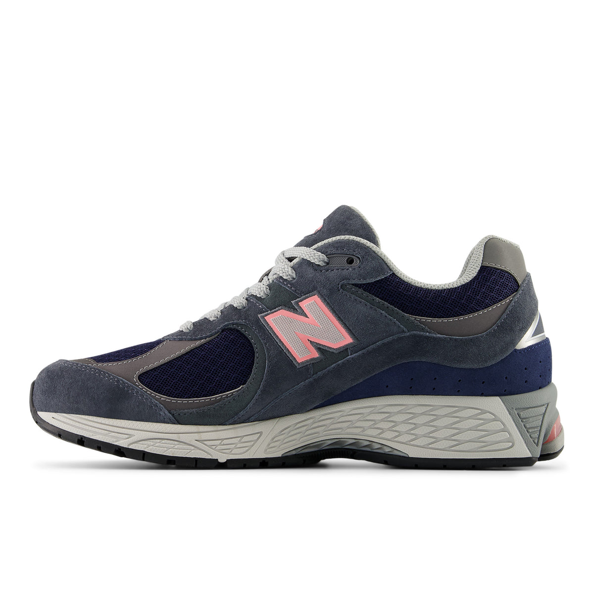 Sneakers New Balance 2002R gris et rose – vue 2