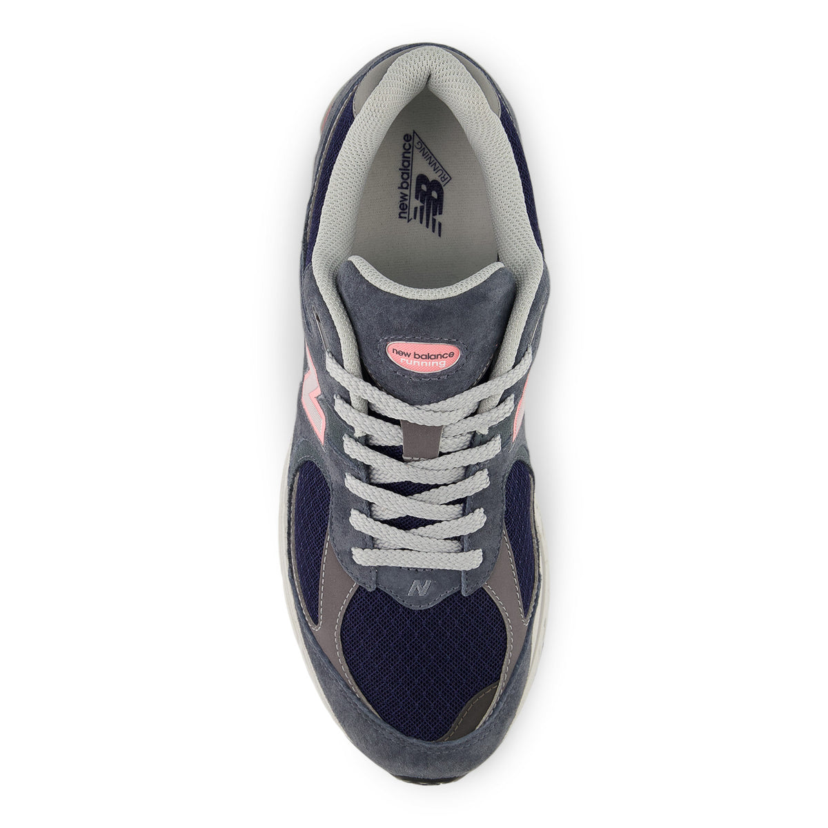 Sneakers New Balance 2002R gris et rose – vue 4