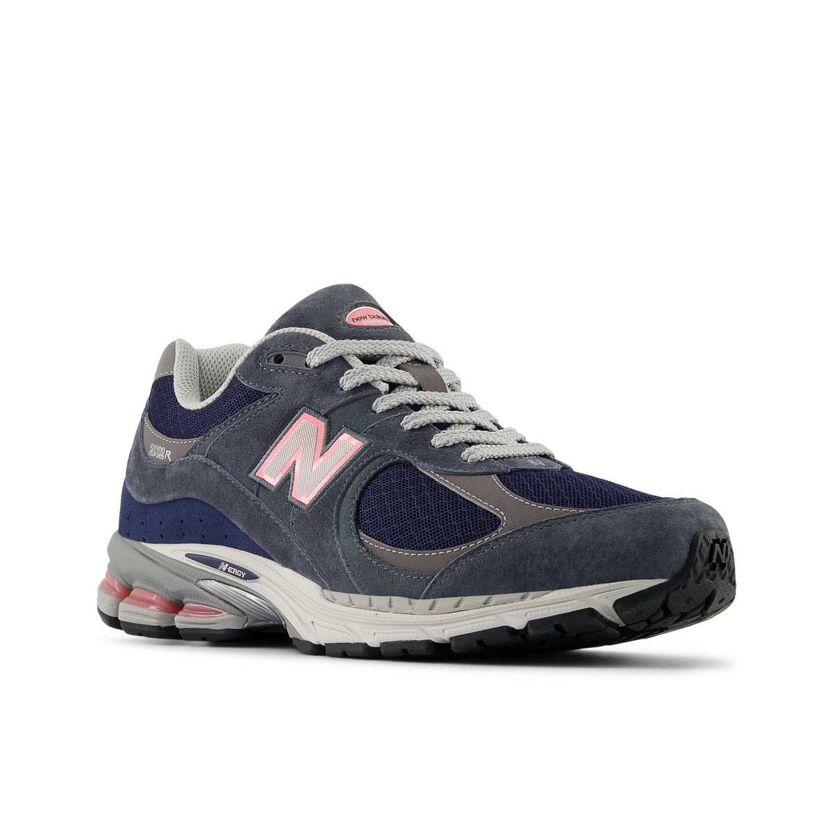 Sneakers New Balance 2002R gris et rose – vue 3