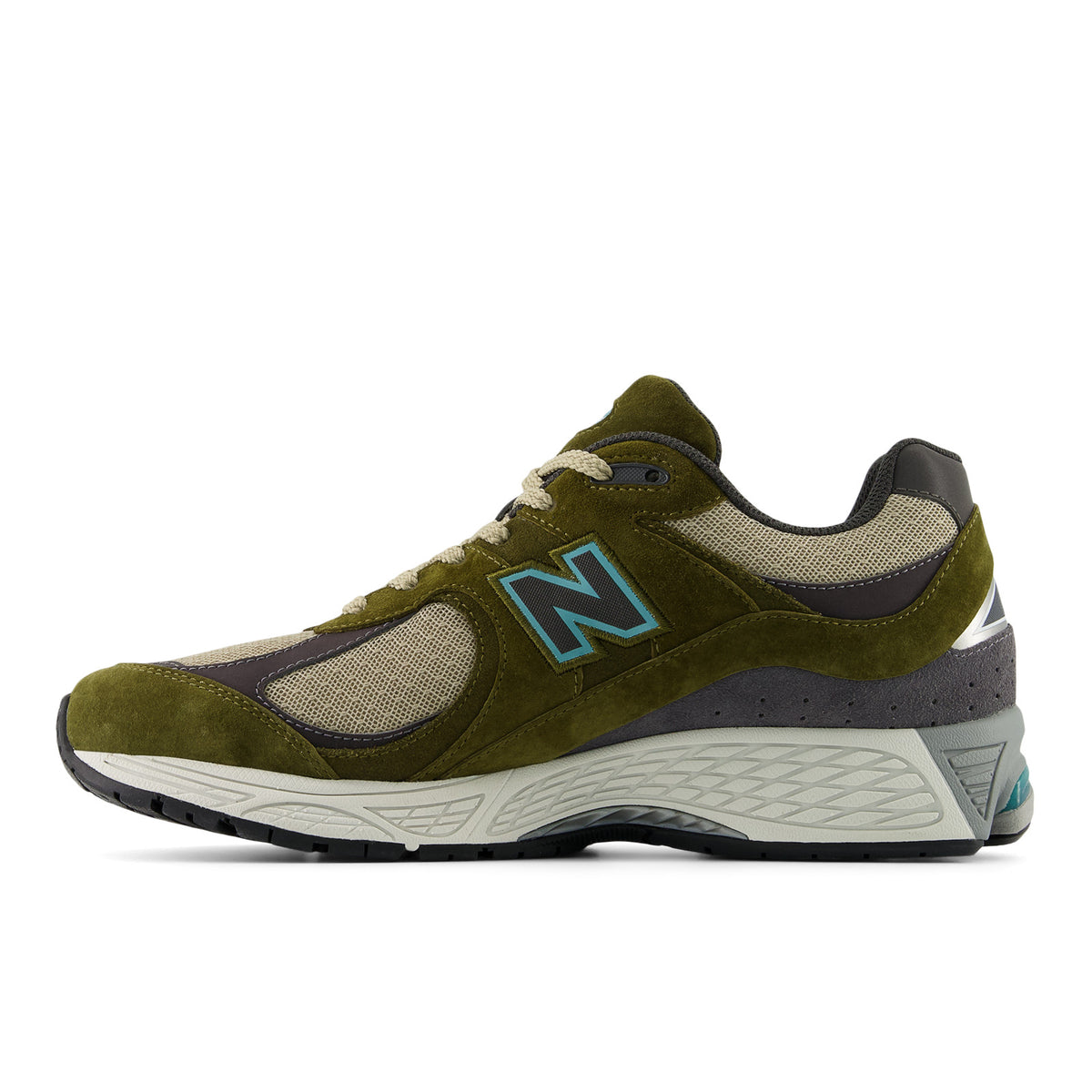 Sneakers New Balance 2002R vert – vue 2