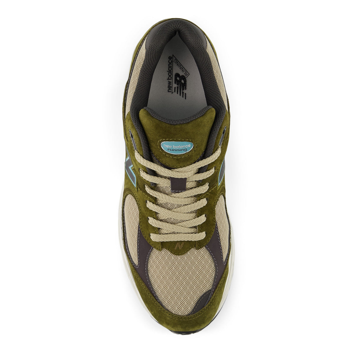 Sneakers New Balance 2002R vert – vue 4