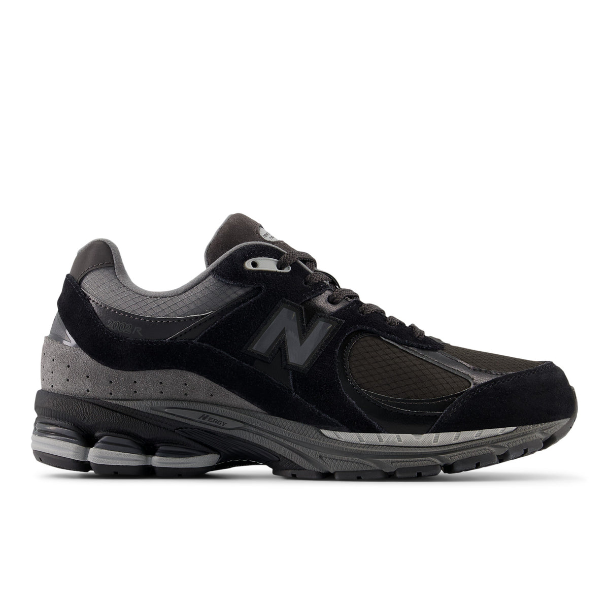 Sneakers New Balance 2002R noir et gris – vue 1