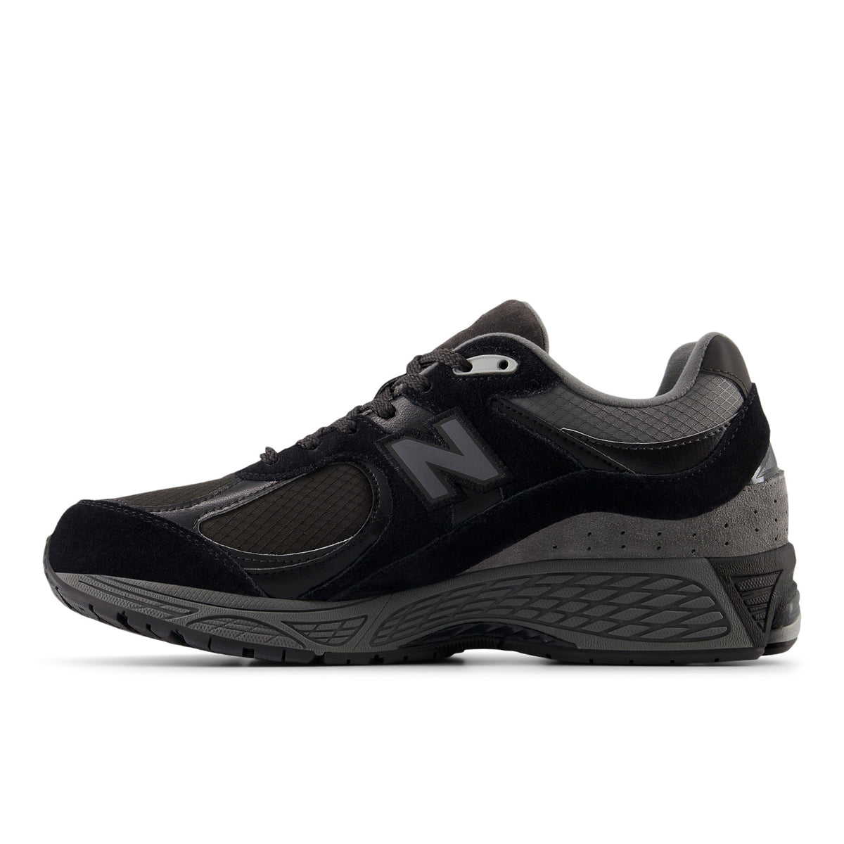 Sneakers New Balance 2002R noir et gris – vue 2
