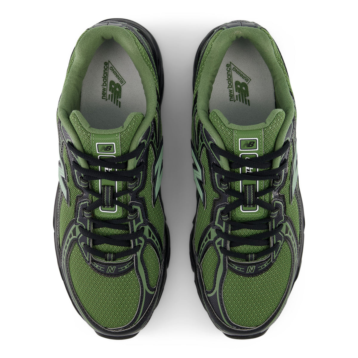 Sneakers New Balance 740 vert et noir – vue 4