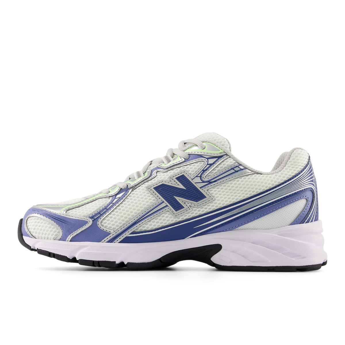 Sneakers New Balance 740 blanc et bleu – vue 2