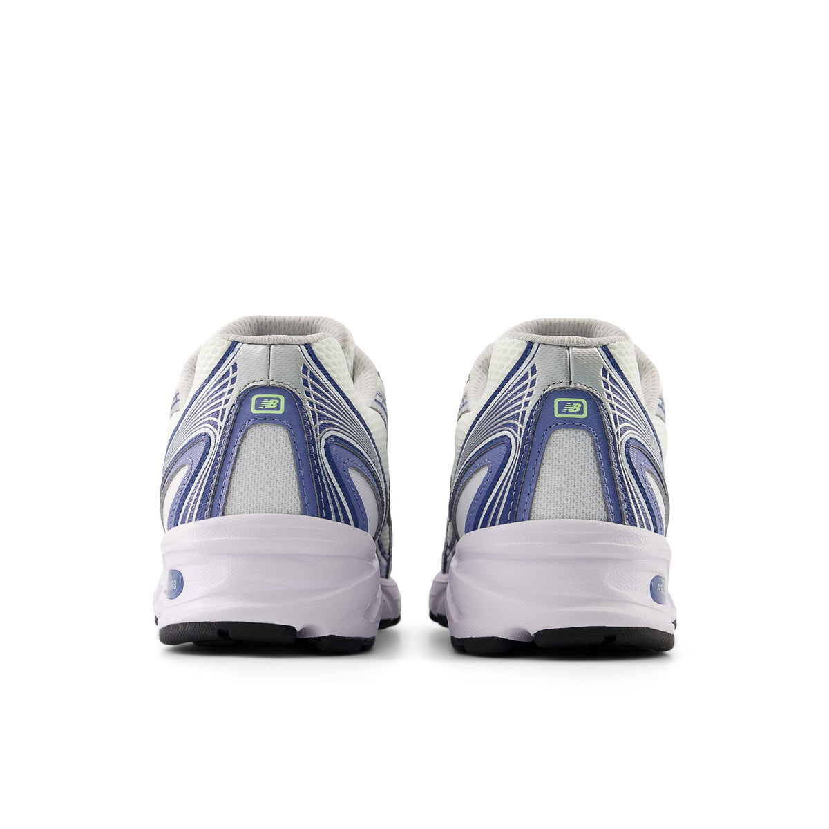 Sneakers New Balance 740 blanc et bleu – vue 4