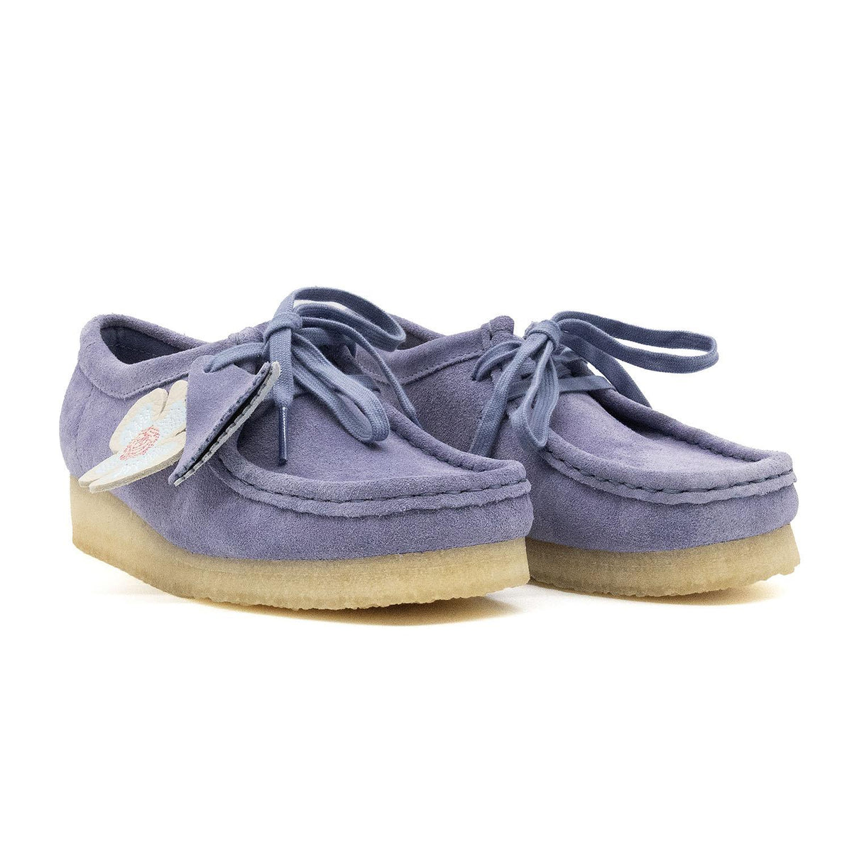 Desert boot Clarks Wallabee Femme violet – vue 3