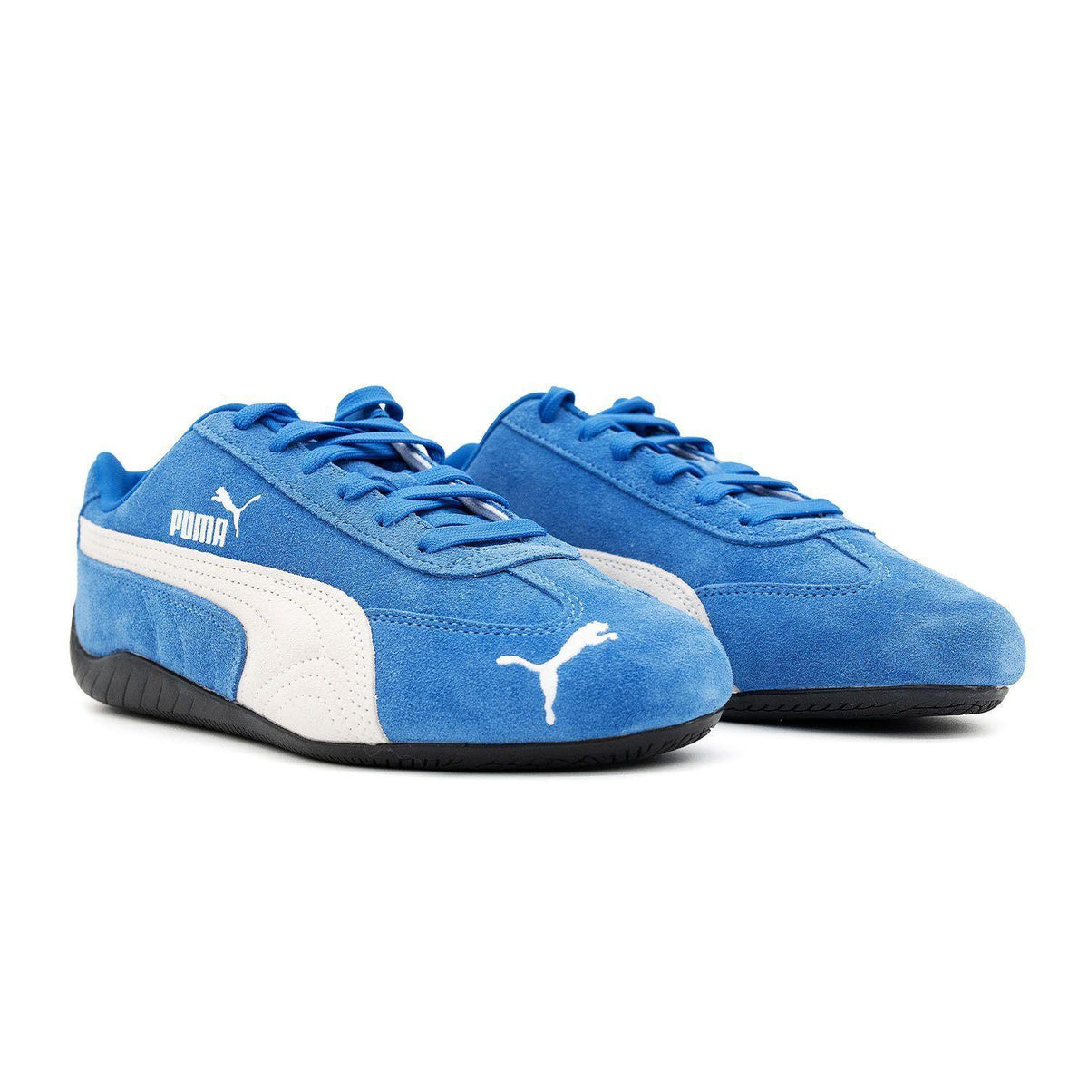 Sneakers Puma Speedcat OG bleu et blanc – vue 3