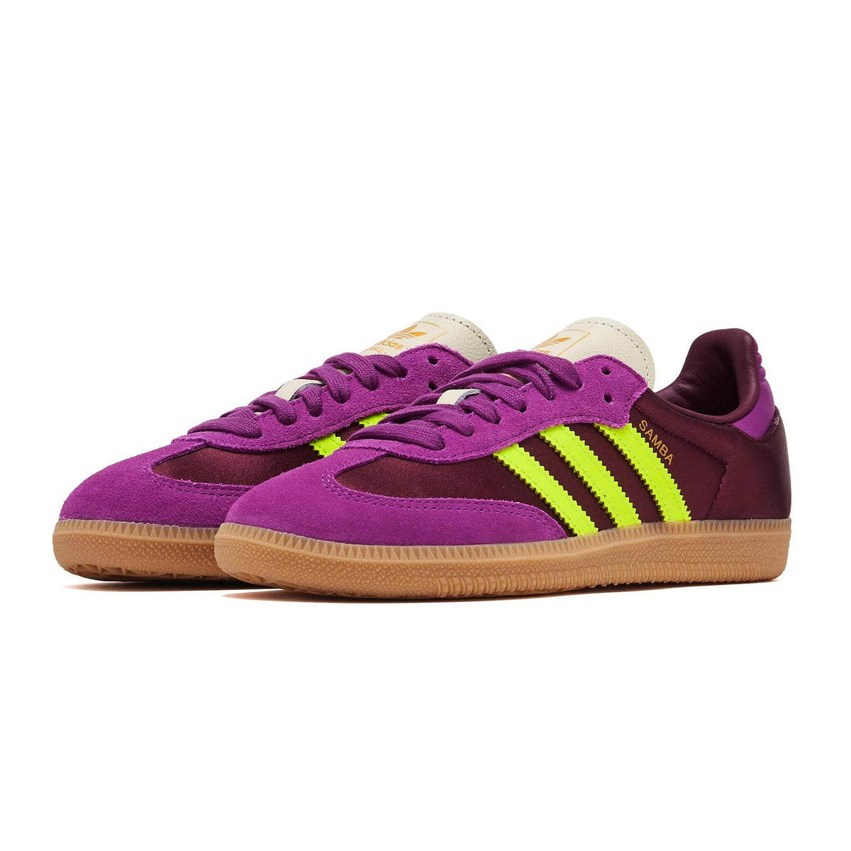 Sneakers Adidas Samba OG Femme rouge et violet – vue 3