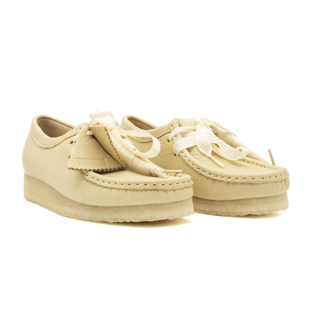 Desert boot Clarks Wallabee Femme jaune – vue 3